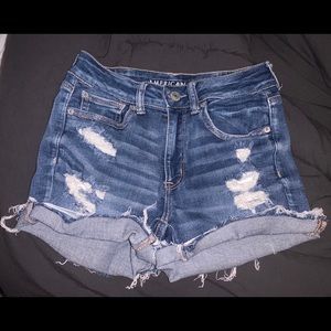 american eagle jean shorts